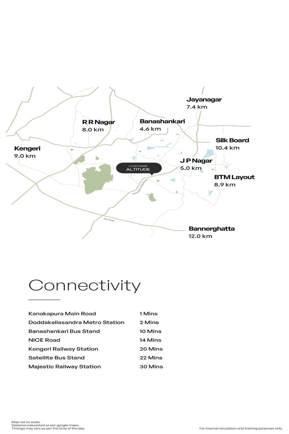 Assetz Meru And Meadow Kanakapura Road Location Map2